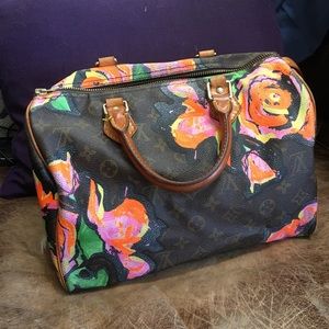 Louis Vuitton Stephen Sprouse Roses Speedy